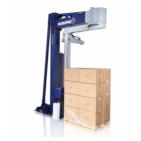 Robopac 708 Semi-Auto Rotary Arm Stretch Wrapper
