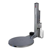 Robopac Rotoplat Stainless Steel 708 Semi-Auto Turntable Stretch Wrapper