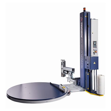 Robopac Rotoplat 708 CS/CW Semi-Auto Turntable Stretch Wrapper