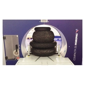 Robopac Semi-Auto Compacta Tire Horizontal Stretch Wrapper