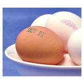 Videojet 1620 FG Food Grade CIJ Continuous Inkjet Printer Print Sample