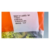 Videojet DataFlex 6330 & 6530 Thermal Transfer Overprinters Print Example