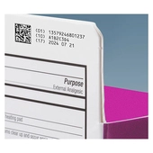 Videojet 8520 & Wolke m610 Thermal Inkjet Printers Print Sample