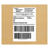 Videojet 9550 Print & Apply Labeler Example