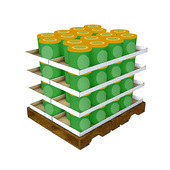 Pallet Display of Canisters Assembly Services